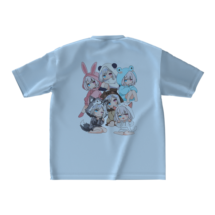 ビッグシルエットTシャツ - M - 背面