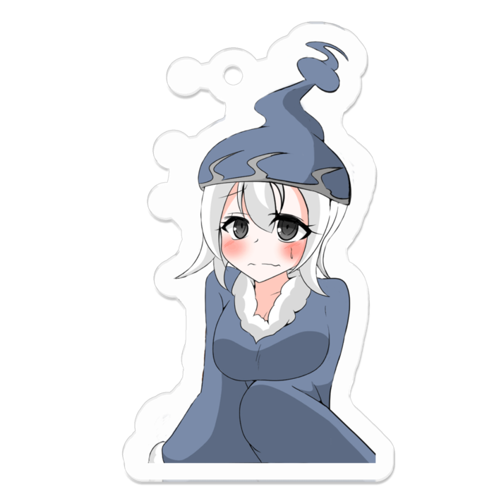 アクリルキーホルダー(コーティング) - 50 x 50 (mm)