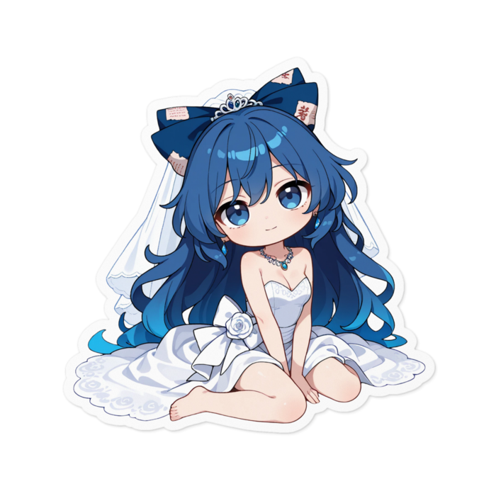 ステッカー - 100 x 100 (mm)(キャラのみ)