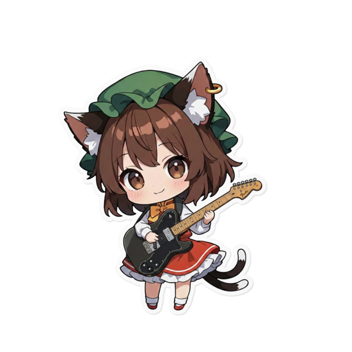 ステッカー - 160 x 160 (mm)(キャラのみ)