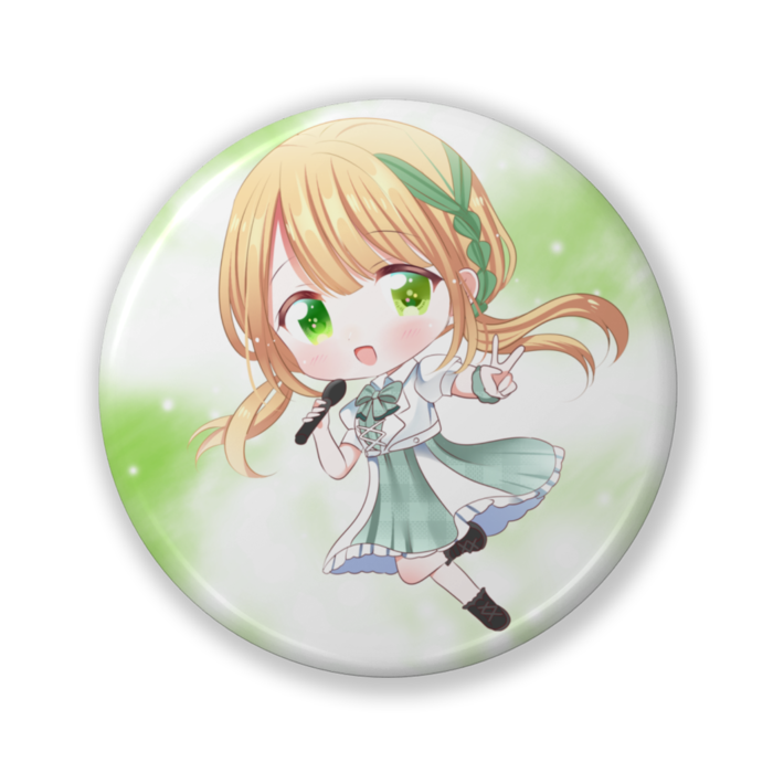 朱音 ドレスver. 等身 缶バッジ