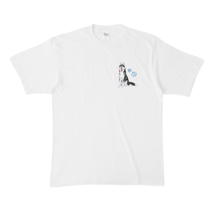 Tシャツ - XL - 黒×白