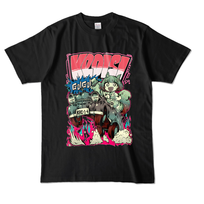 カラーTシャツ - L - ブラック (濃色)