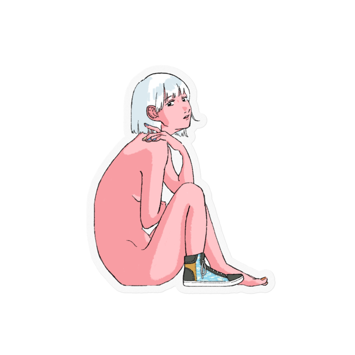 ステッカー - 100 x 100 (mm)(1)