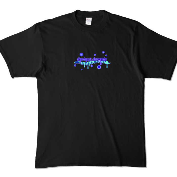カラーTシャツ - XL - ブラック (濃色)
