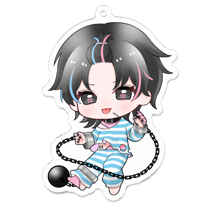 アクリルキーホルダー - 70 x 70 (mm)