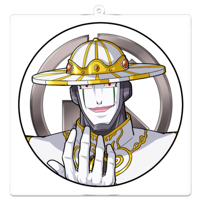 アクリルキーホルダー - 100 x 100 (mm)