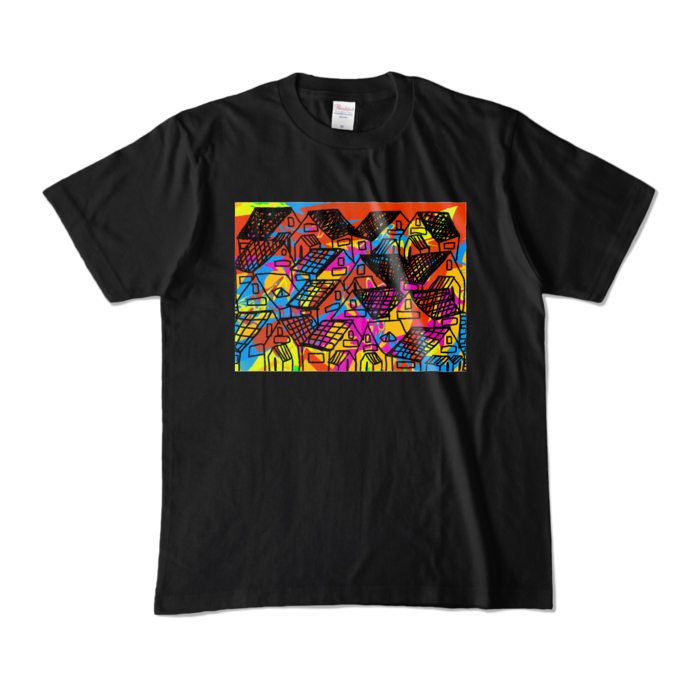 カラーTシャツ - M - ブラック (濃色)