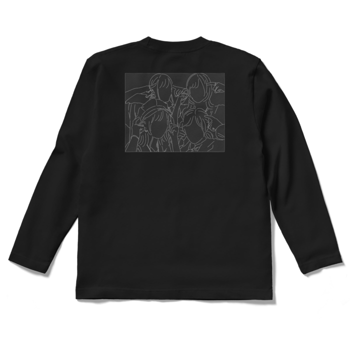 ロングスリーブTシャツ - S - ブラック