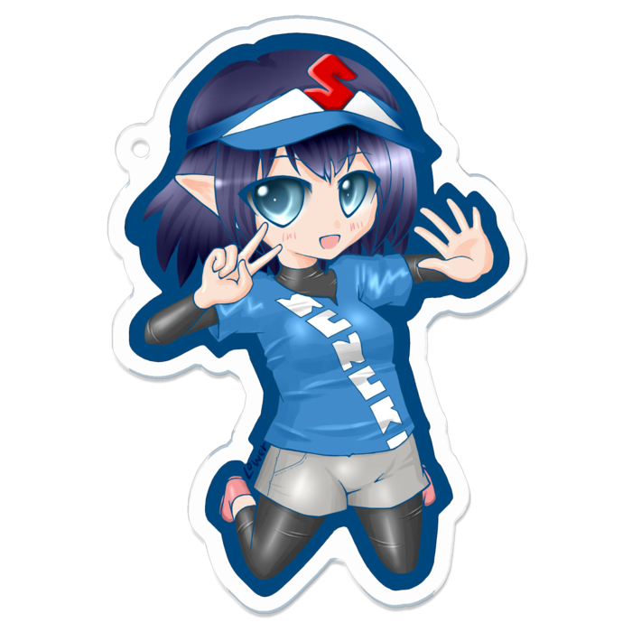 アクリルキーホルダー - 70 x 70 (mm)