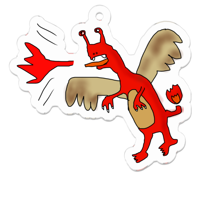 アクリルキーホルダー - 50 x 50 (mm)