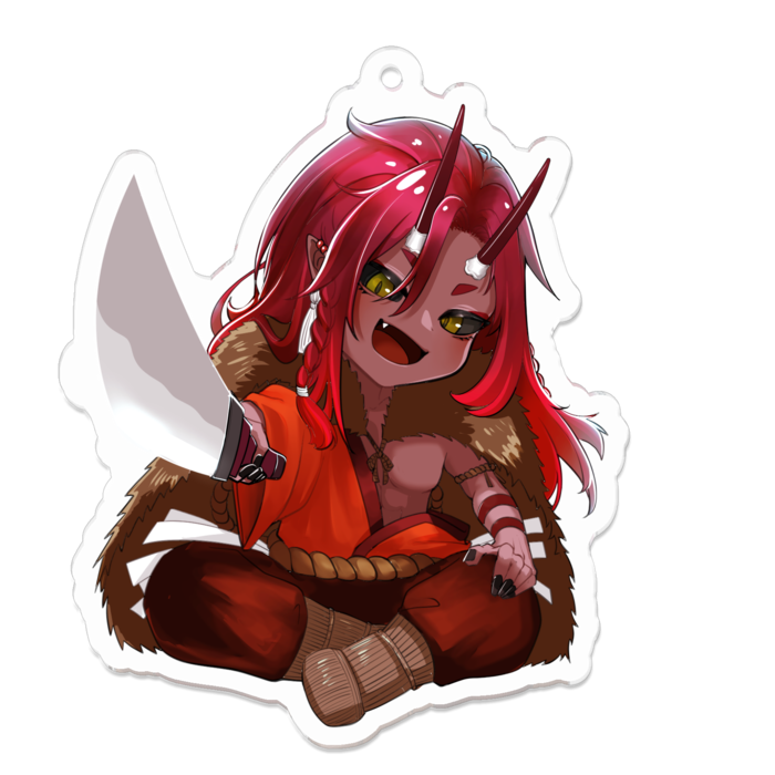 アクリルキーホルダー - 70 x 70 (mm)