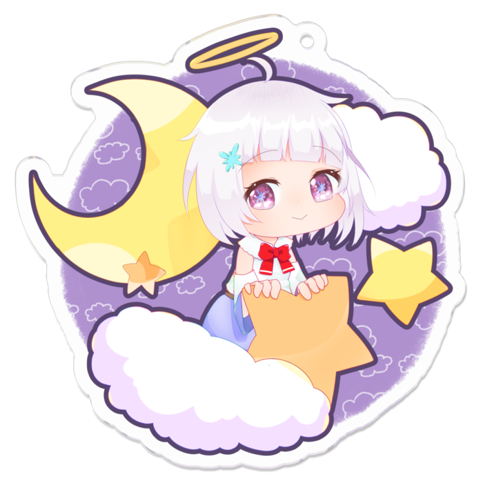 アクリルキーホルダー - 70 x 70 (mm)