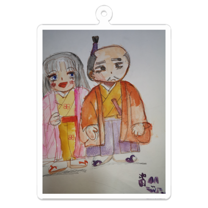 アクリルキーホルダー - 70 x 70 (mm)
