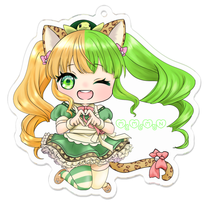 アクリルキーホルダー - 70 x 70 (mm)