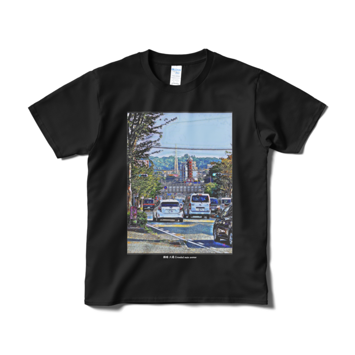 デザイナー Tシャツ - S - ブラック