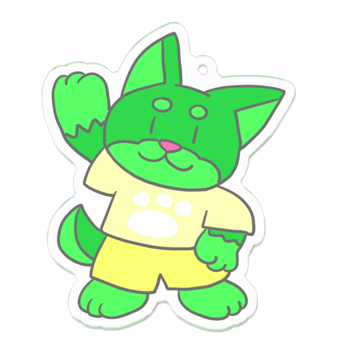 アクリルキーホルダー - 70 x 70 (mm)