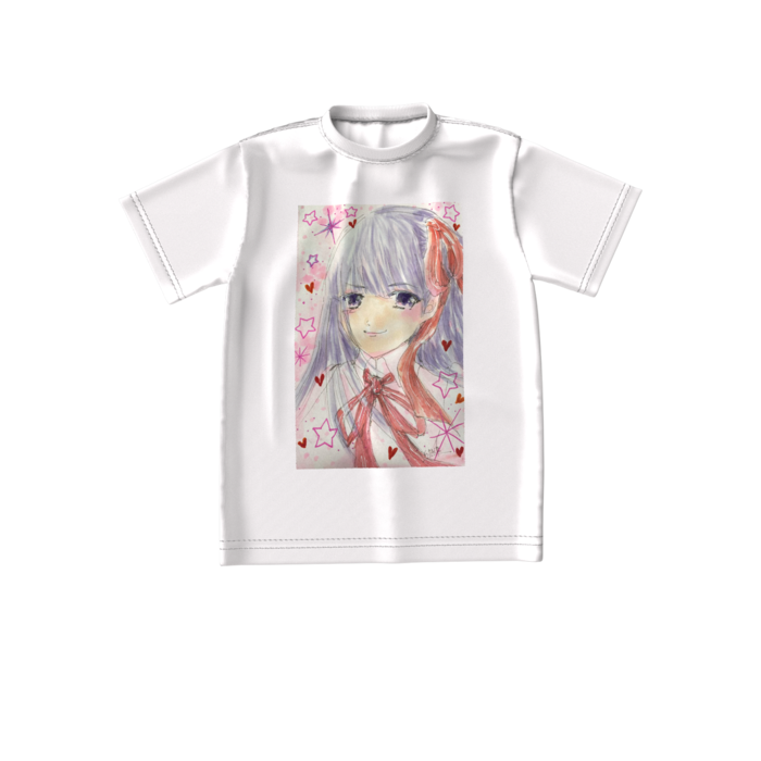 ビッグシルエットTシャツ - S - 両面