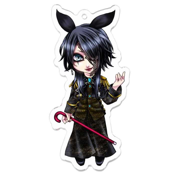 アクリルキーホルダー - 70 x 70 (mm)