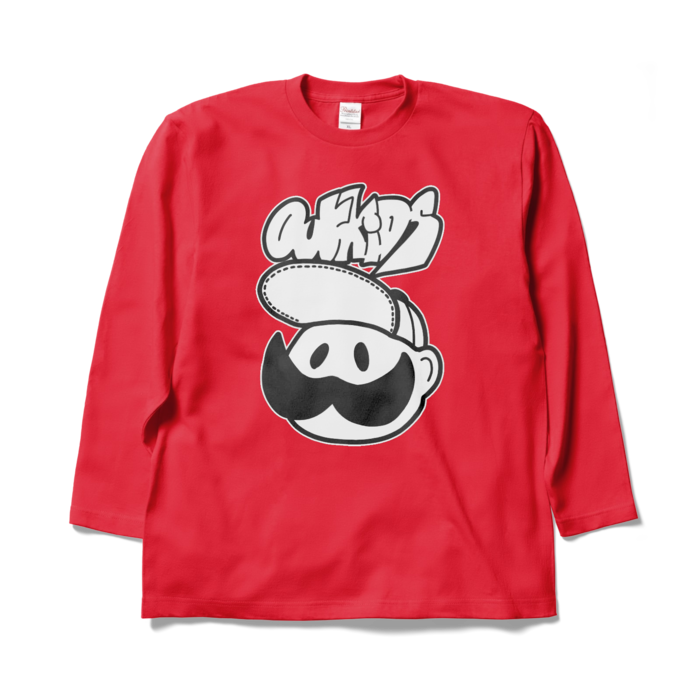 ロングスリーブTシャツ - XL - レッド