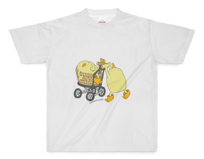 フルグラフィックTシャツ - M - 正面印刷のみ