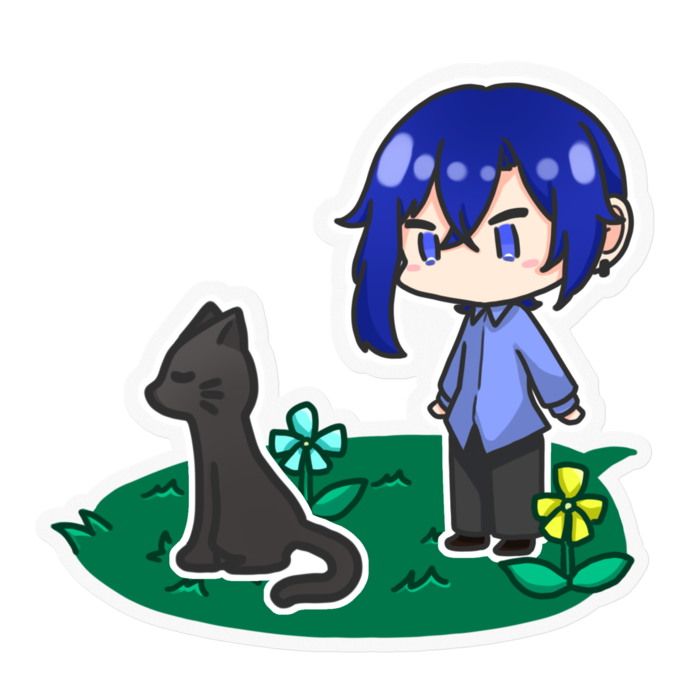 ステッカー - 100 x 100 (mm)