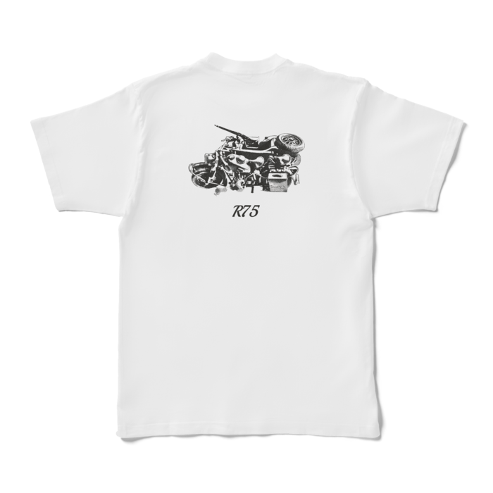 Tシャツ - XL - 白(1)