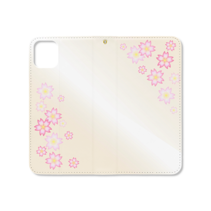 手帳型iPhoneケース(ベルトなし) - iPhone 11 Pro Max - ストラップ穴 あり