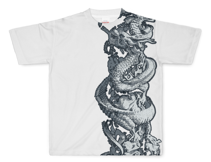 フルグラフィックTシャツ - L - 正面印刷のみ
