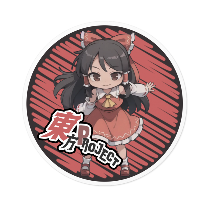 ステッカー - 100 x 100 (mm)