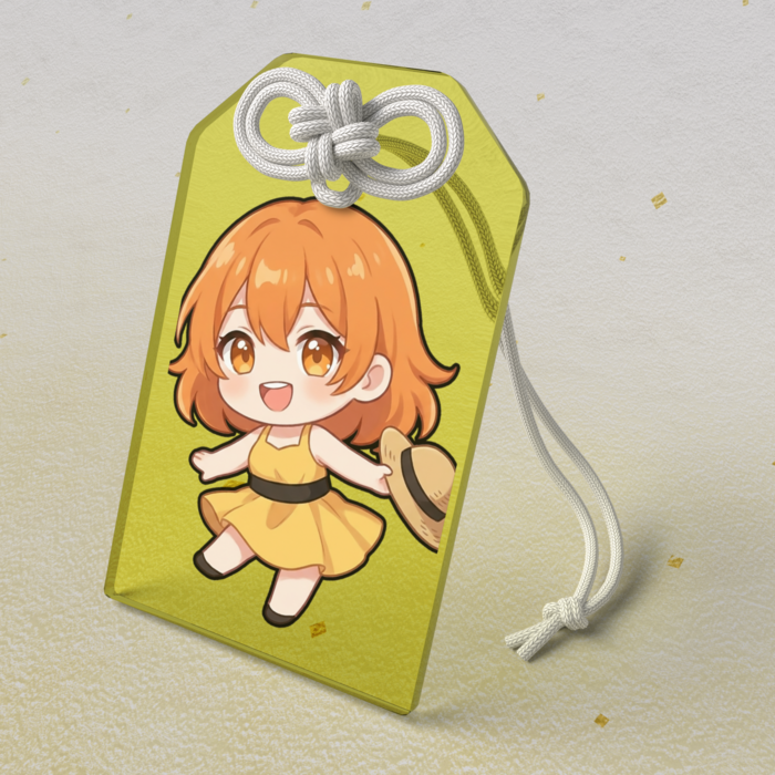 アクリルお守り - 50 × 80mm