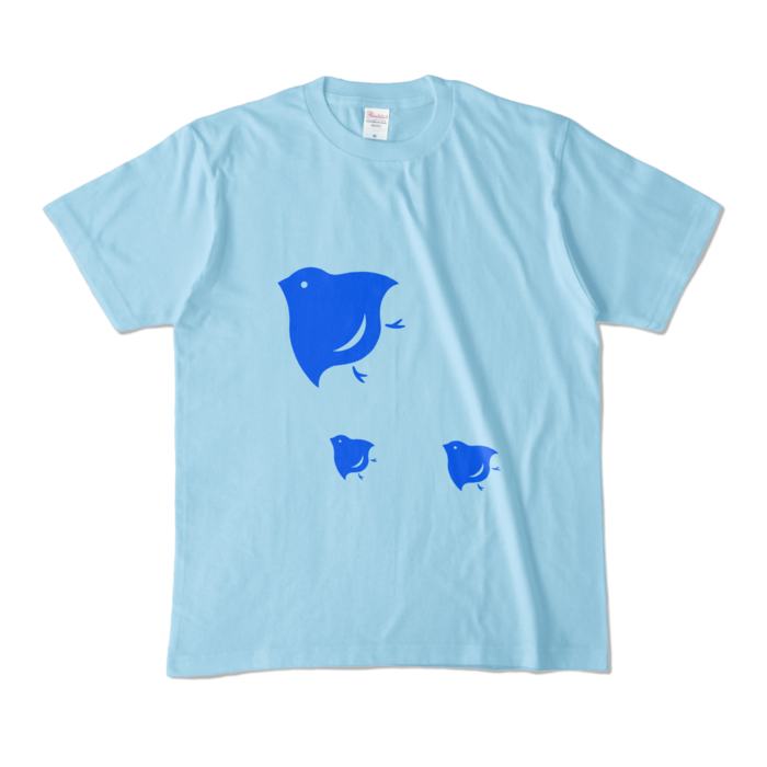 カラーTシャツ - M - ライトブルー (淡色)