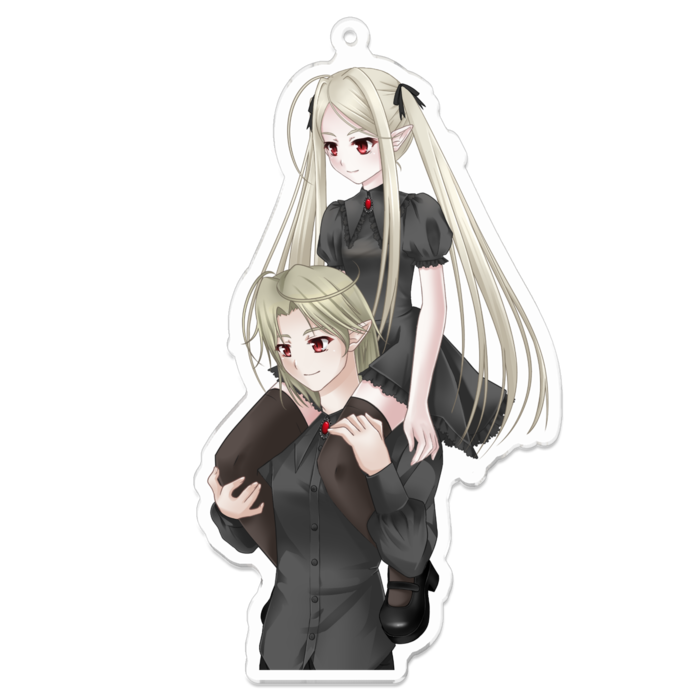 アクリルキーホルダー - 100 x 100 (mm)