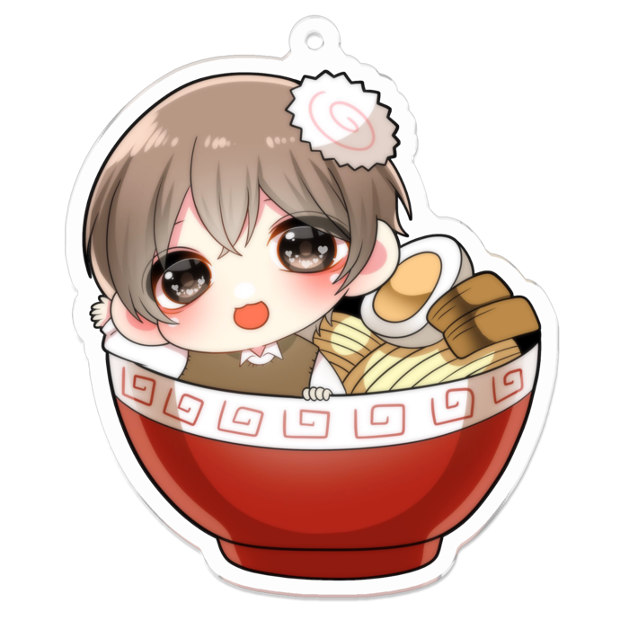 アクリルキーホルダー - 70 x 70 (mm)