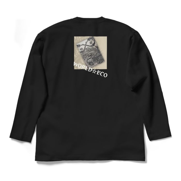 ロングスリーブTシャツ - L - ブラック