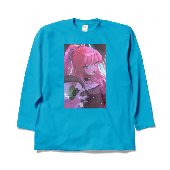 ロングスリーブTシャツ - XL - ターコイズ