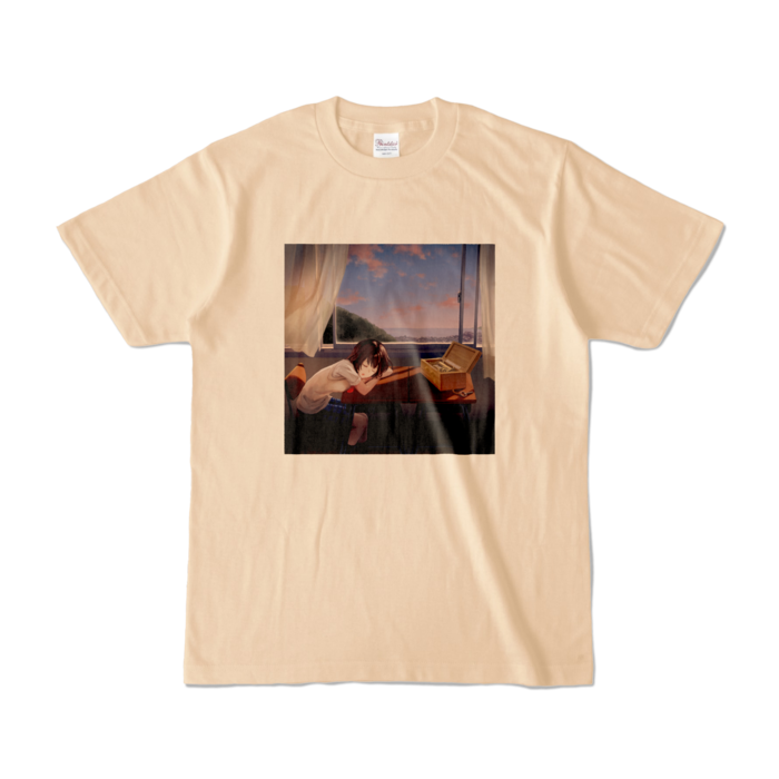 カラーTシャツ - S - ナチュラル (淡色)