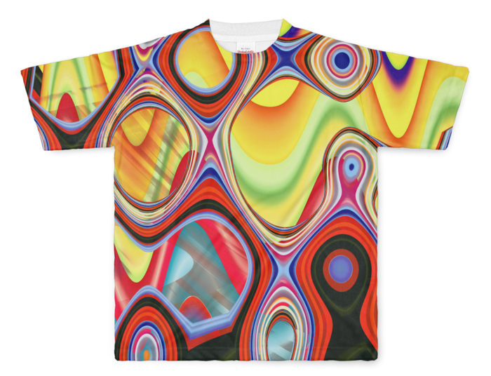 フルグラフィックTシャツ - L - 両面印刷