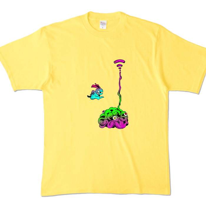 カラーTシャツ - XL - イエロー (濃色)(3)