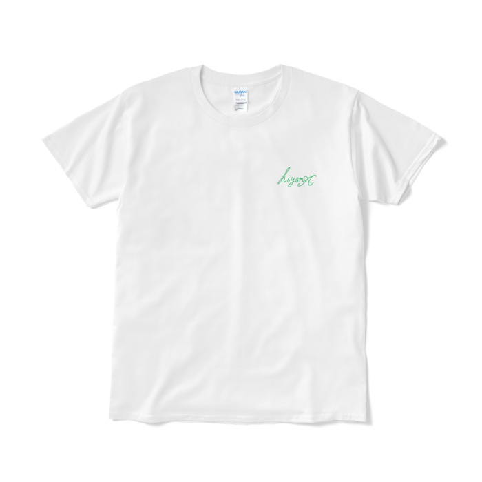 Tシャツ - L - ホワイト(サイン)