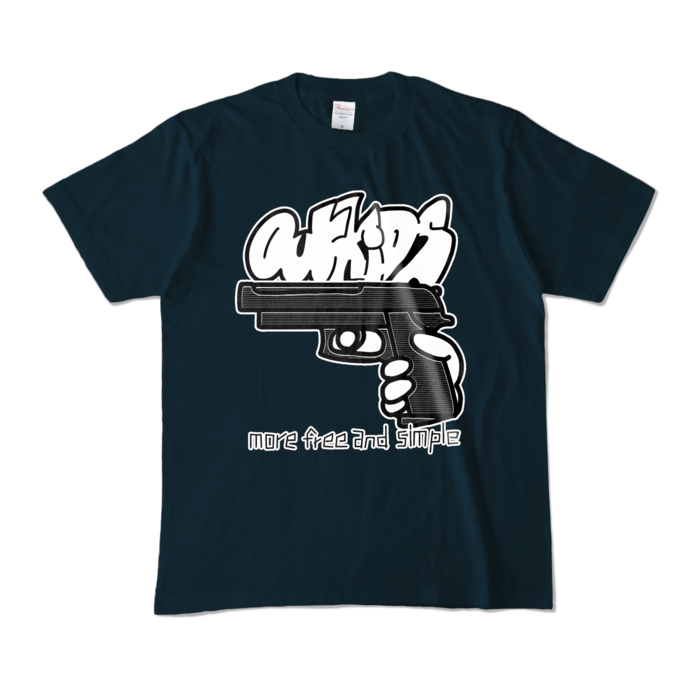 カラーTシャツ - M - ネイビー (濃色)