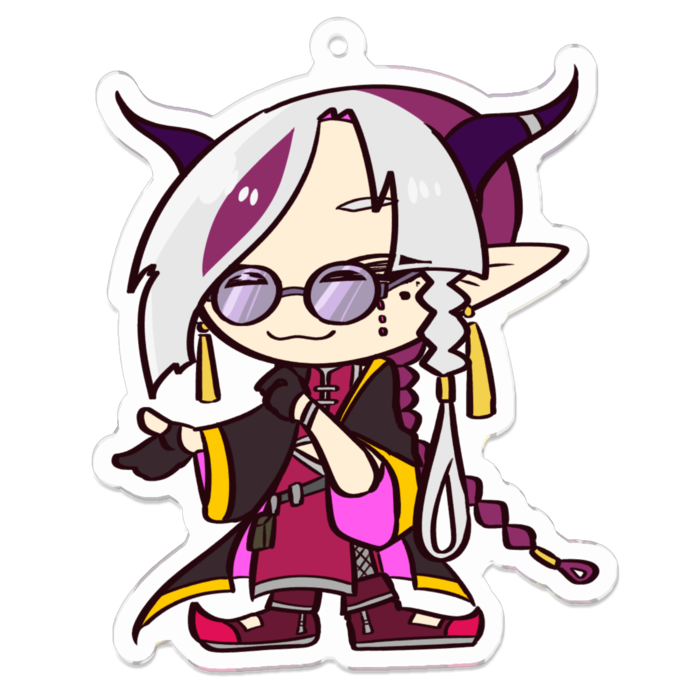 アクリルキーホルダー - 70 x 70 (mm)