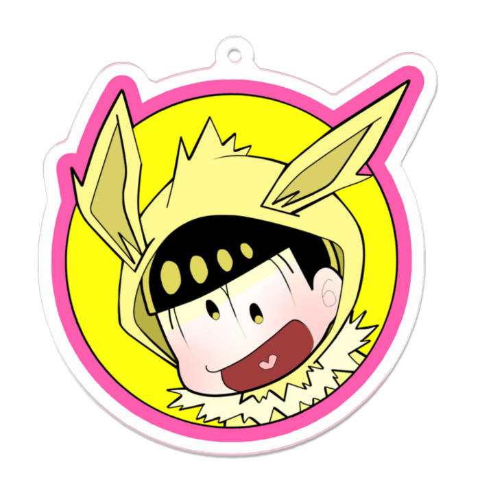 アクリルキーホルダー - 70 x 70 (mm)