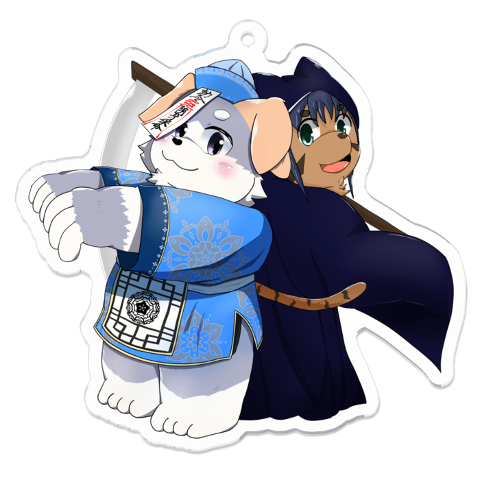 アクリルキーホルダー - 70 x 70 (mm)