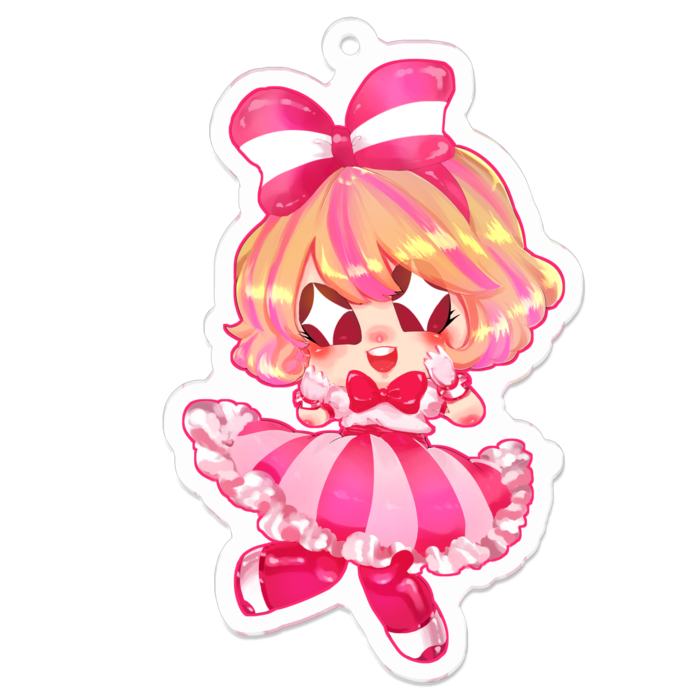 アクリルキーホルダー - 70 x 70 (mm)