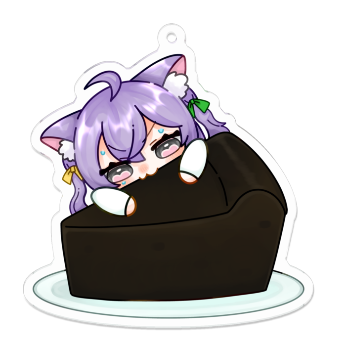 アクリルキーホルダー - 70 x 70 (mm)