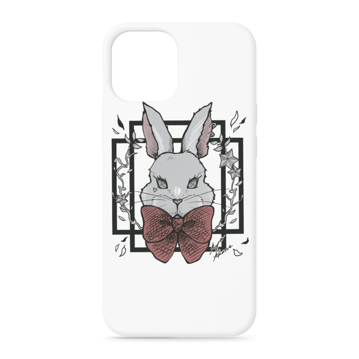 白🐰iPhoneケース - iPhone12 ProMax