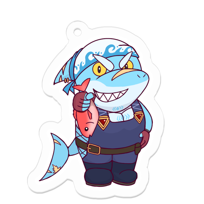 アクリルキーホルダー(コーティング) - 50 x 50 (mm)文字無しver.