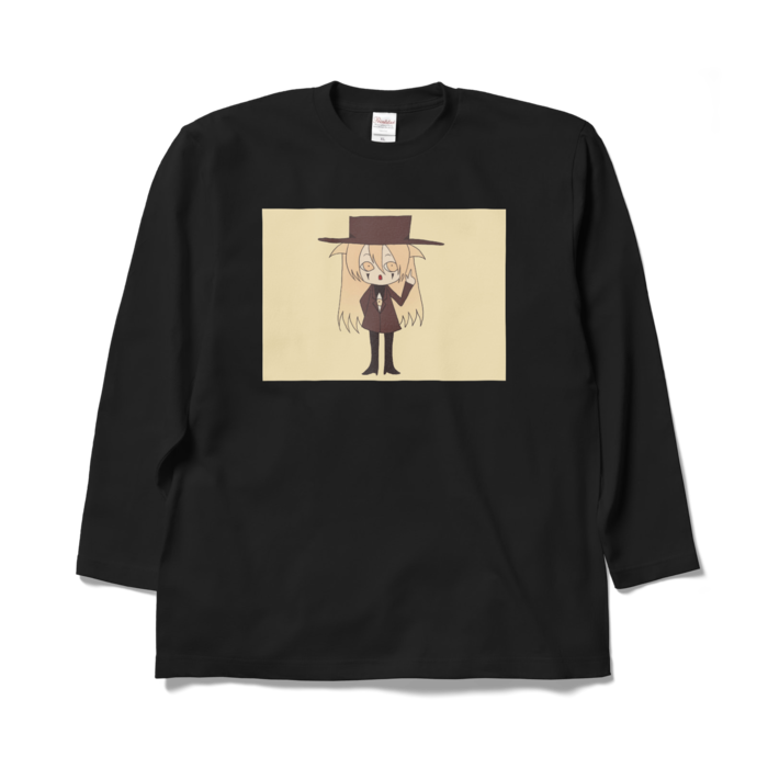 ロングスリーブTシャツ - XL - ブラック