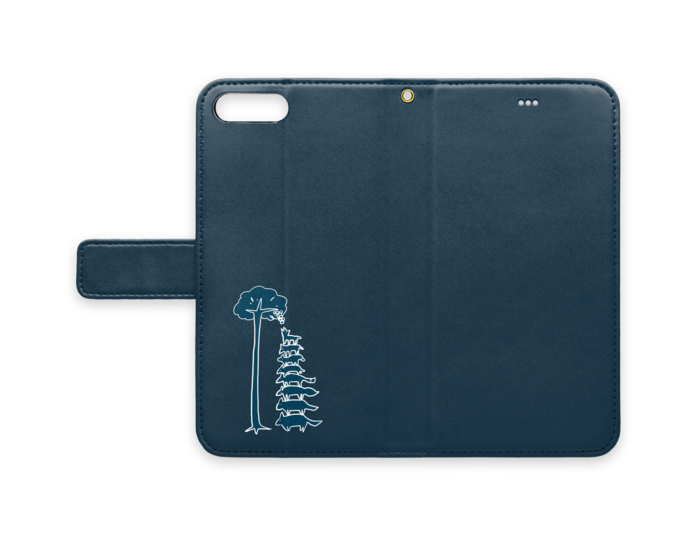 手帳型iPhoneケース - iPhone7 Plus - ストラップ穴 あり